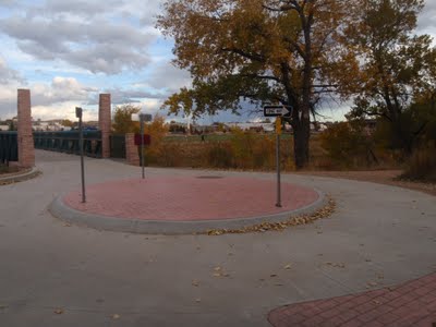 Bike Path Roundabout