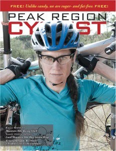 Peak Region Cyclist October Cover