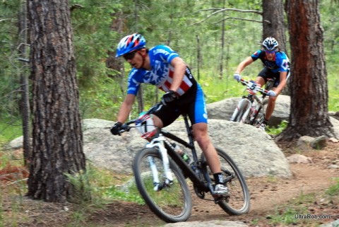 Adam Craig and Sam Schultz - PRO XCT Cheyenne Mountain State Park 2009