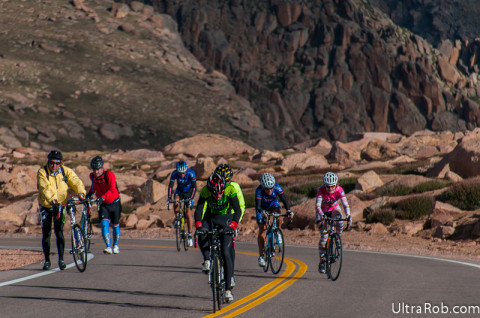 Pikes Peak Cycling Hill Climb 2014