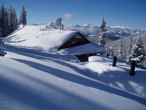 View of Eiseman Hut