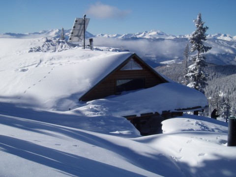 View of Eiseman Hut