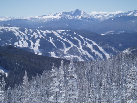 Vail Ski Area and Mount of the Holy Cross