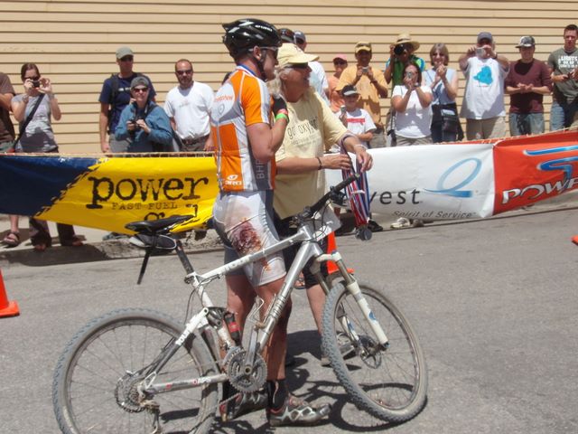 Leadville 100 MTB Finish