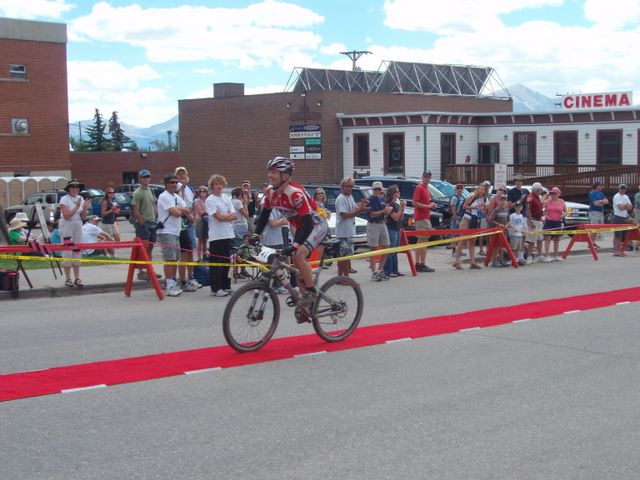 Leadville 100 MTB Finish