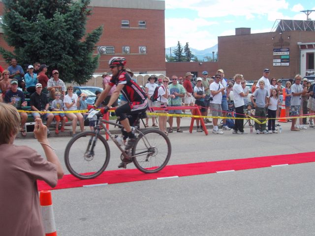 Leadville 100 MTB Finish