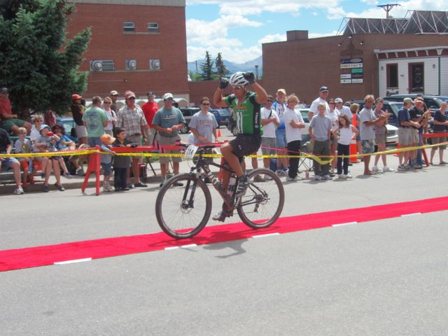 Leadville 100 MTB Finish