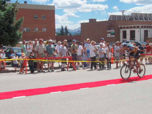 Leadville 100 MTB Finish