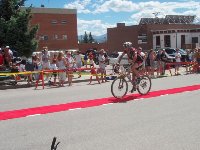 Leadville 100 MTB Finish