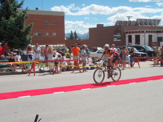 Leadville 100 MTB Finish