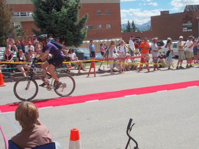 Leadville 100 MTB Finish