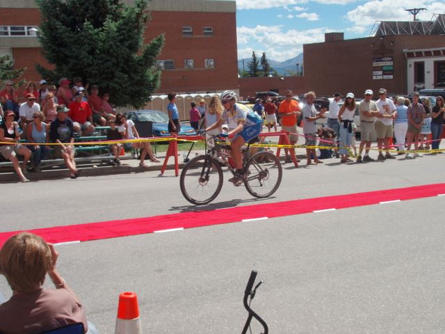 Leadville 100 MTB Finish