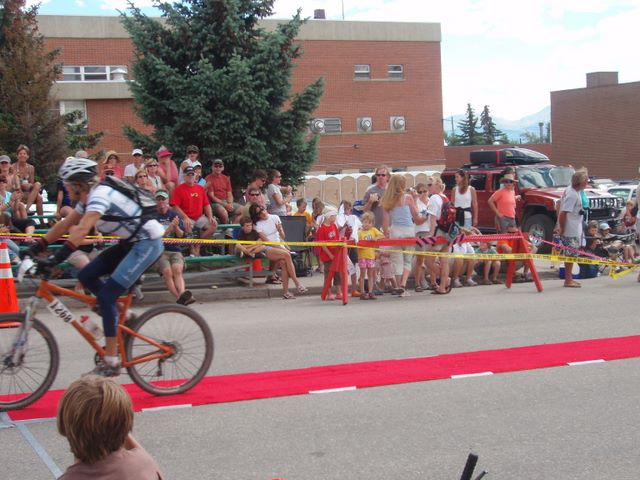 Leadville 100 MTB Finish